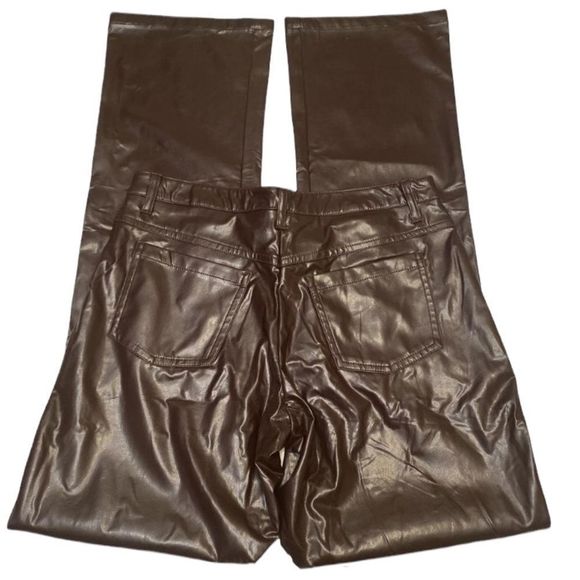 Vintage ‘90’s T.E.A. Faux Leather Jean Style Pants - Picture 3 of 4